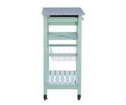Smith Granite Top Kitchen Cart With Storage Basket -Home Decor Store 810389659 A0 3