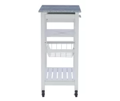 Smith Granite Top Kitchen Cart With Storage Basket -Home Decor Store 810389661 A0 3