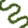 18' Clear Pre-Lit Pine Garland