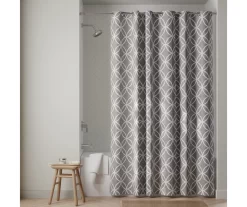 Emma Star Circle EZ Hang Fabric Shower Curtain -Home Decor Store 810459103 A0 2