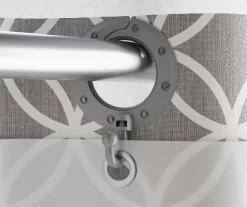 Emma Star Circle EZ Hang Fabric Shower Curtain -Home Decor Store 810459103 A8 3