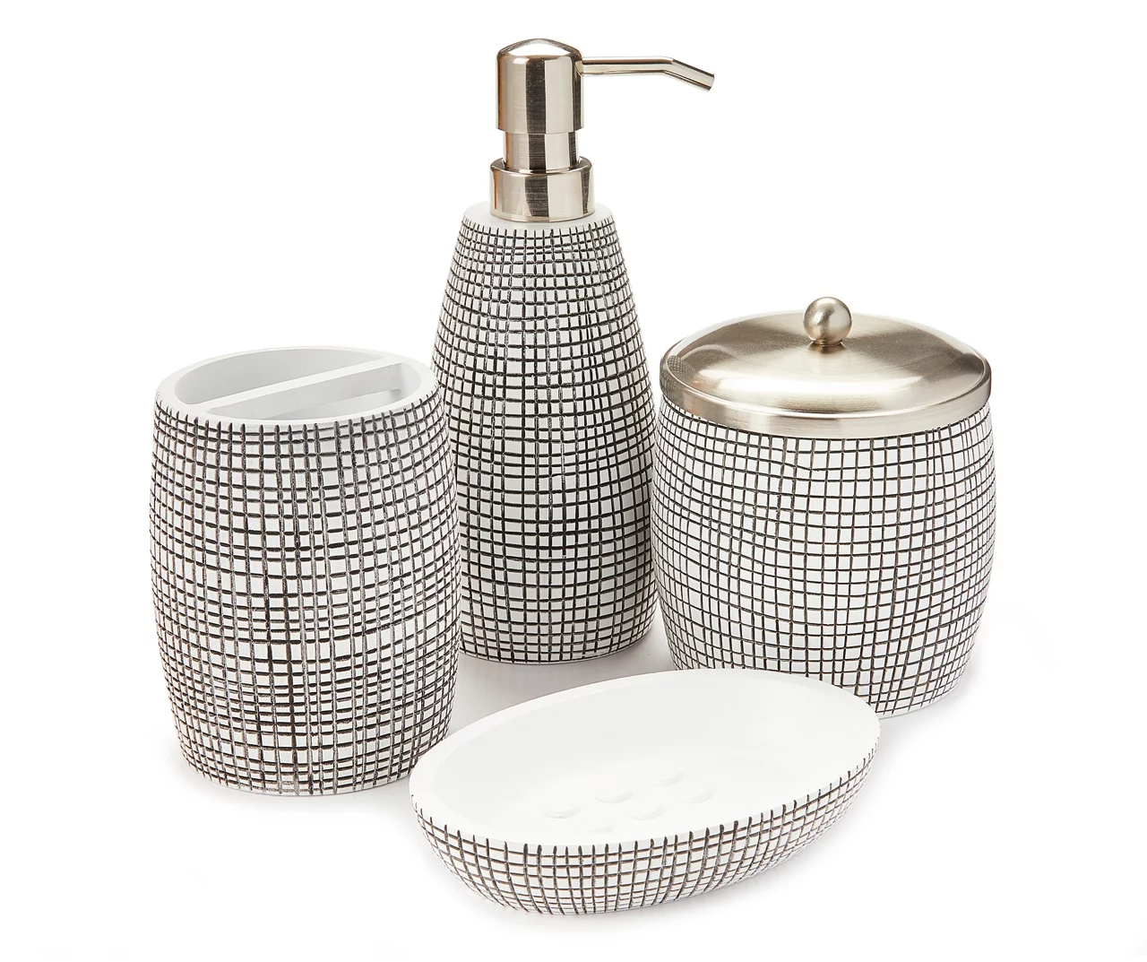 Concord Black & White Toothbrush Holder 2 Concord Black & White Toothbrush Holder - Image 2