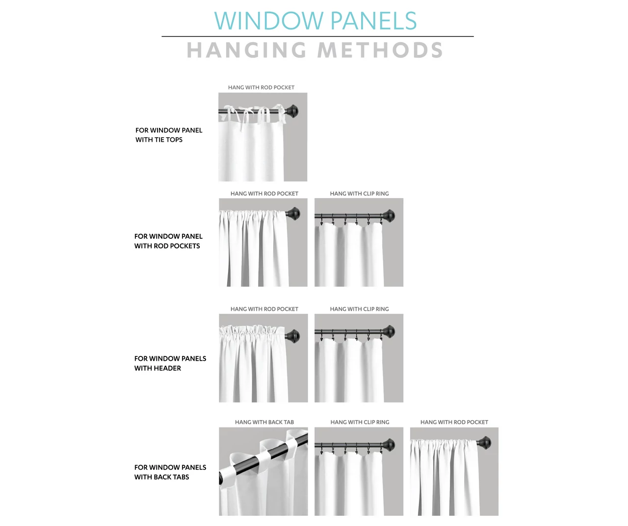 Rowley Birds Navy & White Room-Darkening Rod Pocket Curtain Panel Pair, (84") 7 Rowley Birds Navy & White Room-Darkening Rod Pocket Curtain Panel Pair, (84") - Image 7