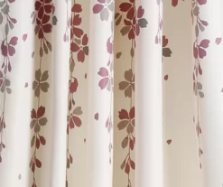 Weeping Flowers Purple & Gray Room-Darkening Rod Pocket Curtain Panel Pair, (84") 9 Weeping Flowers Purple & Gray Room-Darkening Rod Pocket Curtain Panel Pair, (84") -Home Decor Store 810468241 3