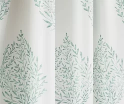 Teardrop Leaf Room-Darkening Back Tab Curtain Panel Pair -Home Decor Store 810468294 3