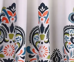 Clara Paisley Room-Darkening Rod Pocket Curtain Panel Pair -Home Decor Store 810468304 2