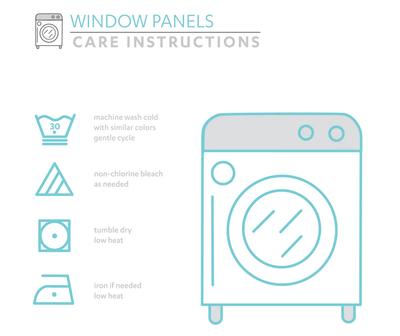Dolores Yellow & Blue Floral Room-Darkening Rod Pocket Curtain Panel Pair, (63") 5 Dolores Yellow & Blue Floral Room-Darkening Rod Pocket Curtain Panel Pair, (63") - Image 5