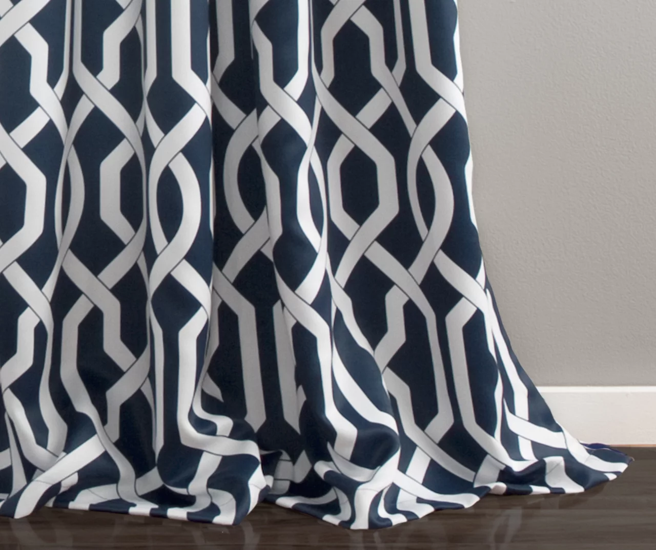 Edward Trellis Room-Darkening Grommet Curtain Panel Pair 14 Edward Trellis Room-Darkening Grommet Curtain Panel Pair - Image 14