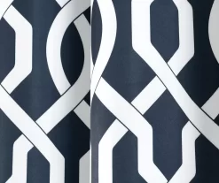 Edward Trellis Room-Darkening Grommet Curtain Panel Pair 34 Edward Trellis Room-Darkening Grommet Curtain Panel Pair -Home Decor Store 810468417 3