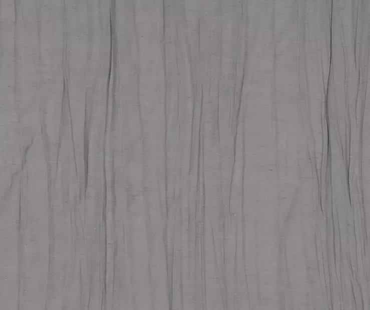 Priya Gray Semi-Sheer Tab Top Curtain Panel, (95") 3 Priya Gray Semi-Sheer Tab Top Curtain Panel, (95") - Image 3