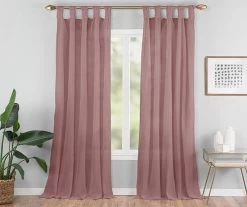 Vue Priya Semi-Sheer Tab Top Curtain Panel -Home Decor Store 810474133 1