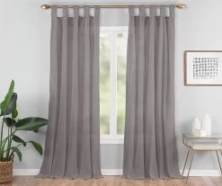 Vue Priya Semi-Sheer Tab Top Curtain Panel -Home Decor Store 810474134 1