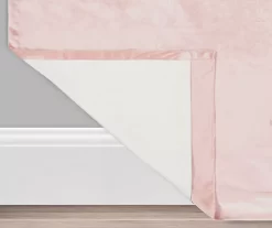 Harper Blush Velvet Blackout Rod Pocket Curtain Panel, (95") 11 Harper Blush Velvet Blackout Rod Pocket Curtain Panel, (95") -Home Decor Store 810474942 3