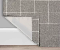 Peconic Chocolate Blackout Grommet Curtain Panel, (63") -Home Decor Store 810475405 3