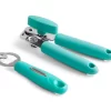 Teal Can & Bottle Opener Set