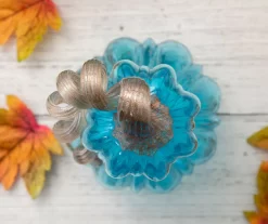 Blue Speckled Glass Gourd -Home Decor Store 810491580 A0 5