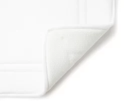 STP White Memory Foam Bath Rug -Home Decor Store 810496410 2