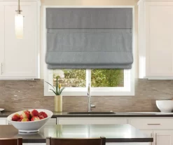Gray Blackout Cordless Roman Shade -Home Decor Store 810496618