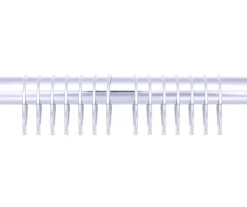 Chrome O-Ring Shower Curtain Rings, 12-Count -Home Decor Store 810504079 2