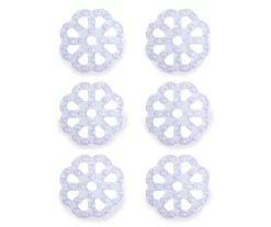 Clear Non-Slip Bath Mat Threads, 6-Pack