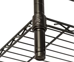 Black 3-Tier Adjustable Shelving Unit -Home Decor Store 810505130 5