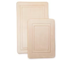 Doeskin 2-Piece Memory Foam Bath Mat Set