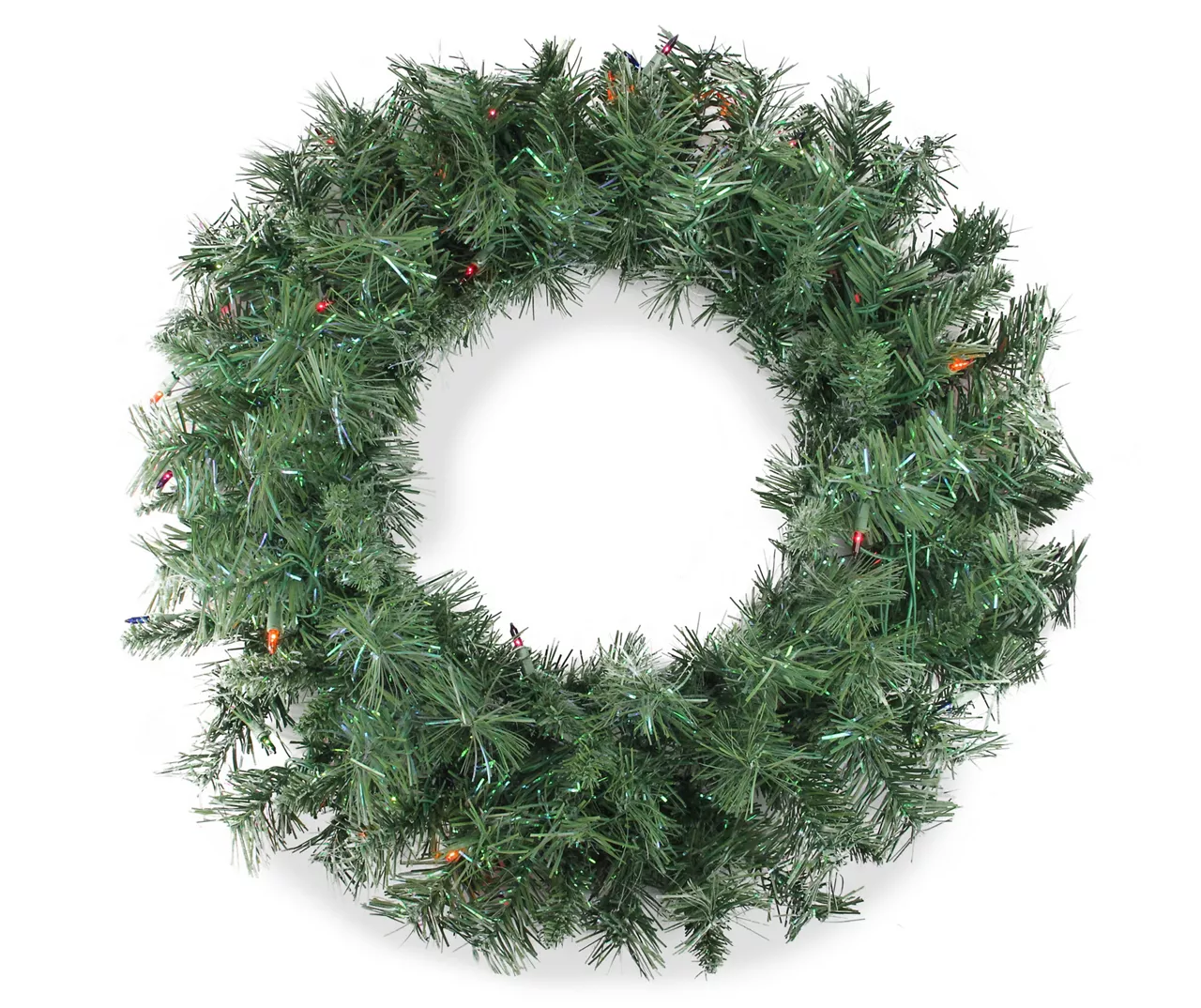 24" Minetoba Pine Light-Up Wreath 1 24" Minetoba Pine Light-Up Wreath