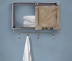 Rustic Sliding Barn Door Storage Rack 9 Rustic Sliding Barn Door Storage Rack -Home Decor Store 810509316 3