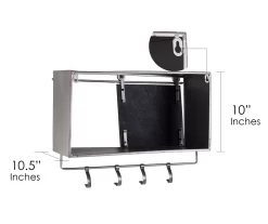 Rustic Sliding Barn Door Storage Rack 12 Rustic Sliding Barn Door Storage Rack -Home Decor Store 810509316 6