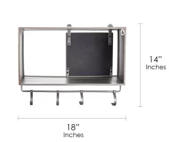 Rustic Sliding Barn Door Storage Rack 13 Rustic Sliding Barn Door Storage Rack -Home Decor Store 810509316 7