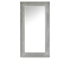 Leighton White Distressed Wall Mirror