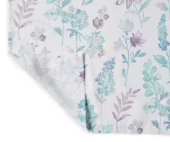 Adair Floral Valance & Tier 3-Piece Curtain Set -Home Decor Store 810511109 2