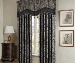 Valerie Beaded Rod Pocket Valance -Home Decor Store 810518059 5