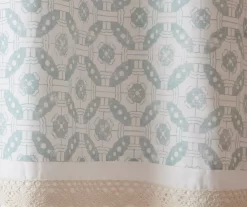 Stella Blue Rod Pocket Valance 7 Stella Blue Rod Pocket Valance -Home Decor Store 810518072 3