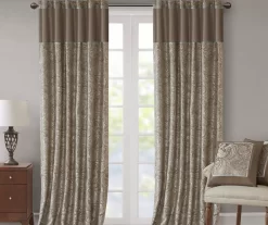 Valerie Blue Light-Filtering Rod Pocket Curtain Panel Pair, (95") -Home Decor Store 810518079 810518080 7