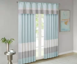 Salem Pintuck Light-Filtering Rod Pocket Curtain Panel, (84") -Home Decor Store 810518141 9