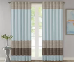 Salem Pintuck Light-Filtering Rod Pocket Curtain Panel, (84") -Home Decor Store 810518144