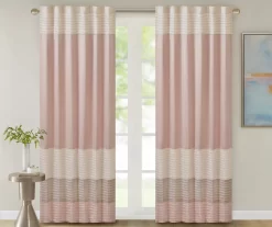 Salem Pintuck Light-Filtering Rod Pocket Curtain Panel, (84") -Home Decor Store 810518145