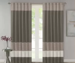 Salem Pintuck Light-Filtering Rod Pocket Curtain Panel, (84") -Home Decor Store 810518148