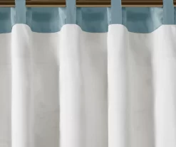 Monroe Embroidered Light-Filtering Rod Pocket Curtain Panel, (84") -Home Decor Store 810518173 3