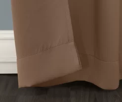 Loretta Barley Blackout Grommet Curtain Panel, (84") 7 Loretta Barley Blackout Grommet Curtain Panel, (84") -Home Decor Store 810518434 2