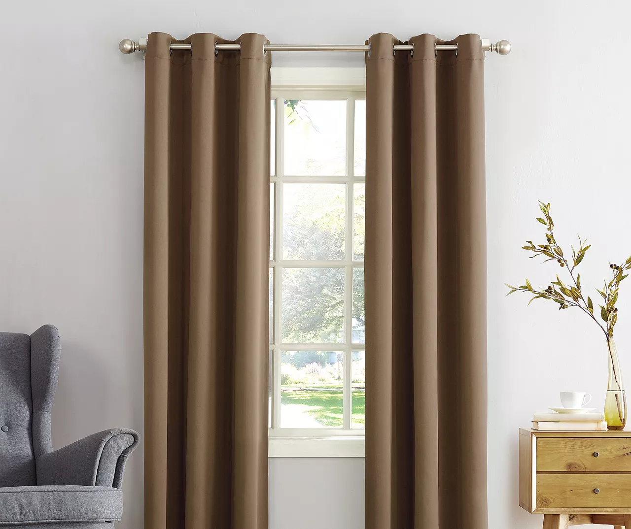 Mariana Blackout Grommet Curtain Panel 3 Mariana Blackout Grommet Curtain Panel - Image 3