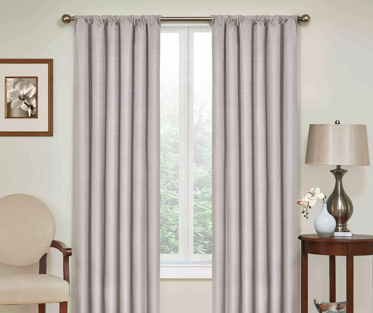 Eclipse Kendall Blackout Rod Pocket Curtain Panel 13 Eclipse Kendall Blackout Rod Pocket Curtain Panel - Image 13
