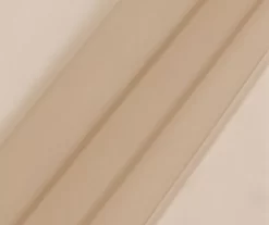 Curtain Fresh Latte Sheer Grommet Curtain Panel, (63") -Home Decor Store 810519496 810519498 810519495 810519546 810519509 5 1