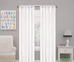 Eclipse Kendall Blackout Rod Pocket Curtain Panel