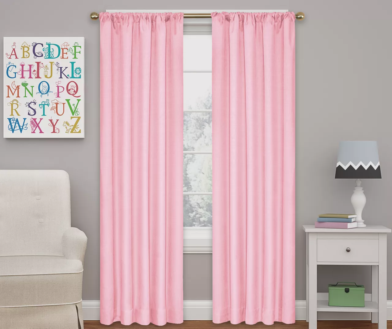 Eclipse Kendall Blackout Rod Pocket Curtain Panel 20 Eclipse Kendall Blackout Rod Pocket Curtain Panel - Image 20
