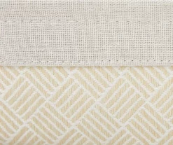 Beige Weave Canvas Storage Bins, 2-Pack -Home Decor Store 810522887 2