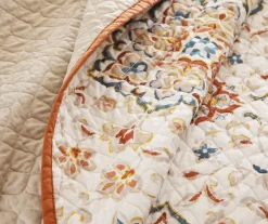 Neda Ivory Reversible Coverlet Set -Home Decor Store 810523183 810523184 3