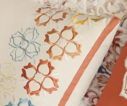 Neda Ivory Reversible Coverlet Set -Home Decor Store 810523183 810523184 4