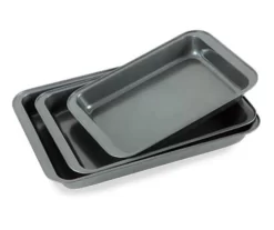 Non-Stick 3-Piece Roasting Pan Set
